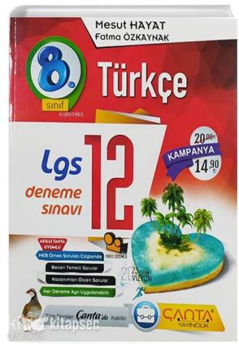 Çanta - 8. Sınıf Lgs Türkçe 12 Deneme - 1