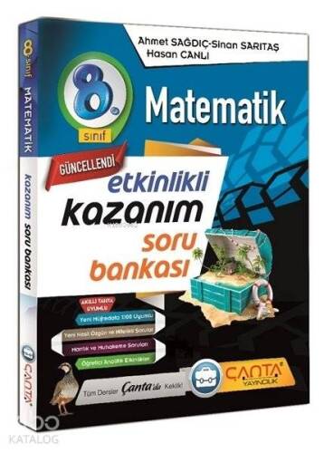 Çanta 8.Sınıf Kazanım Matematik Soru Bankası - 1