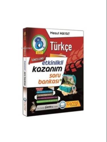 Çanta 8.Sınıf Kazanım Türkçe Soru Bankası - 1