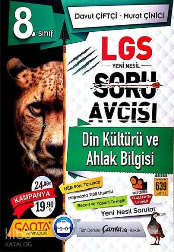 Çanta Yayınları 8. Sınıf LGS Din Kültürü ve Ahlak Bilgisi Soru Avcısı Çanta - 1