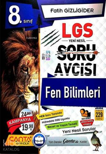 Çanta Yayınları 8. Sınıf LGS Fen Bilimleri Soru Avcısı Çanta - 1