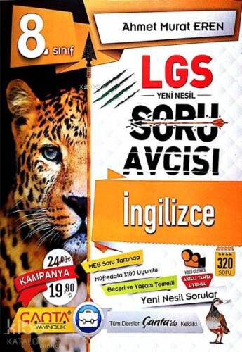 Çanta Yayınları 8. Sınıf LGS İngilizce Soru Avcısı Çanta - 1