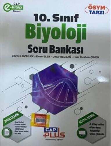 Çap 10.Sınıf S.B. Anadolu Plus Biyoloji - 2023 - 1