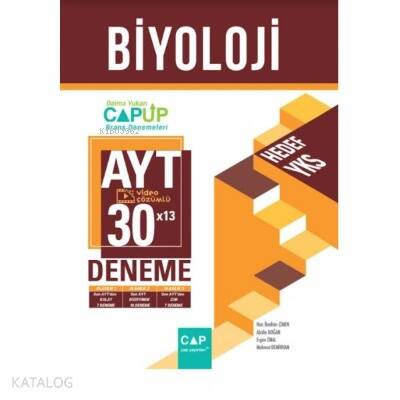 Çap Ayt Up Deneme Biyoloji (30*13) - 2022 - 1