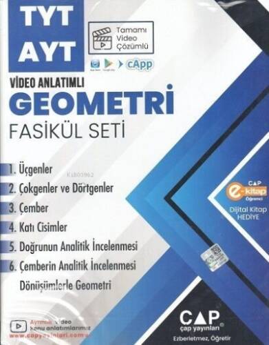 Çap TYT AYT Geometri Seti - 1