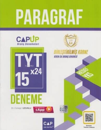 Çap Up Tyt Deneme Paragraf 15*24 - 2024 - 1