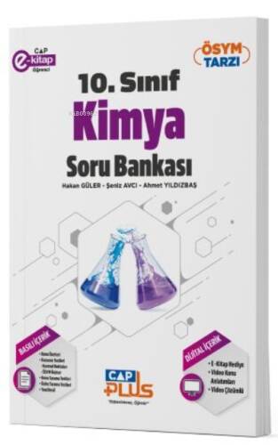 Çap Yayınları 10. Sınıf Kimya Plus Soru Bankası - 1