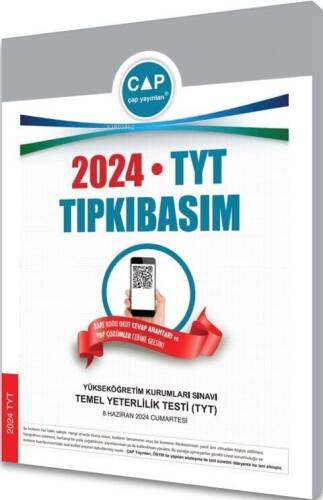 Çap Yayınları 2024 TYT Tıpkı Basım - 1