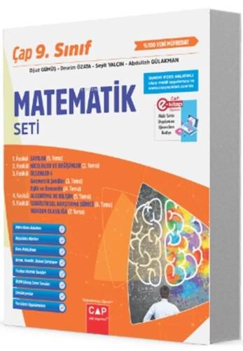 Çap Yayınları 9. Sınıf Matematik Seti - 1