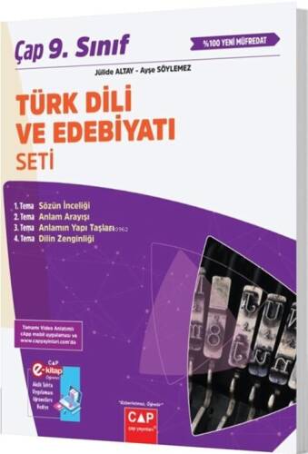 Çap Yayınları 9. Sınıf Türk Dili ve Edebiyatı Anadolu Seti - 1