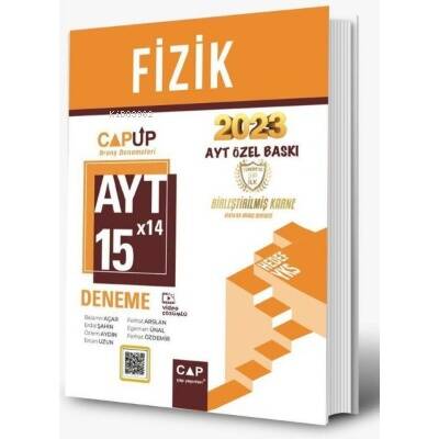 Çap Yayınları AYT Fizik 15 X 14 Up Deneme 2023 Özel Baskı - 1