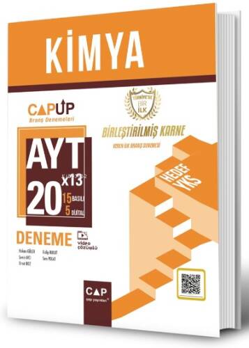 Çap Yayınları AYT Kimya 20 X 13 Up Deneme - 1