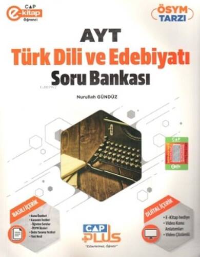 Çap Yayınları AYT Türk Dili ve Edebiyatı Plus Serisi Soru Bankası - 1