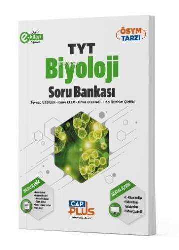 Çap Yayınları TYT Biyoloji Plus Serisi Soru Bankası - 1