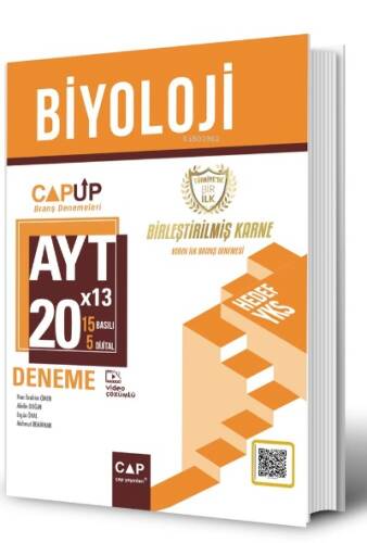 Çap Yks Ayt Up Deneme Biyoloji (15+5) - 2023 - 1