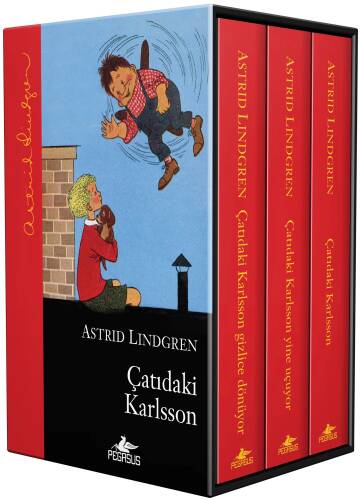 Çatıdaki Karlsson Serisi Kutulu Özel Set - (3 Kitap) – Ciltli - 1