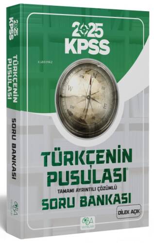 CBA Yayınları 2025 KPSS Türkçenin Pusulası Tamamı Ayrıntılı Çözümlü Soru Bankası - 1