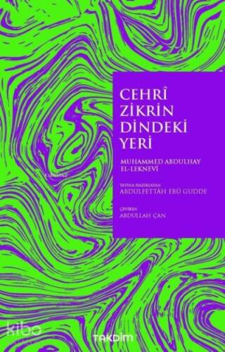 Cehri Zikrin Dindeki Yeri - 1