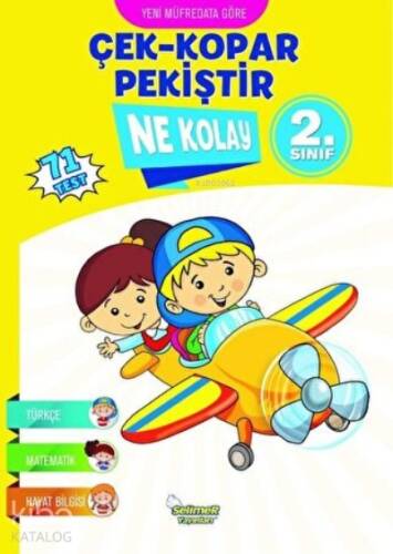 Çek-Kopar Pekiştir Ne Kolay 2.Sınıf Türkçe-Matematik-Hayat Bilgisi - 1