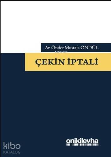 Çekin İptali - 1