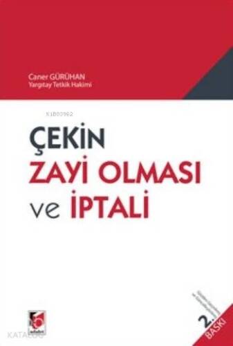 Çekin Zayi Olması Ve İptali - 1