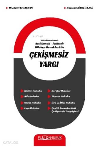 Çekişmesiz Yargı - 1