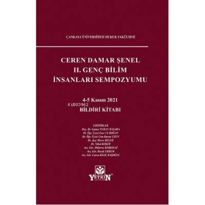 Ceren Damar Şenel II. Genç Bilim İnsanları Sempozyumu - 1