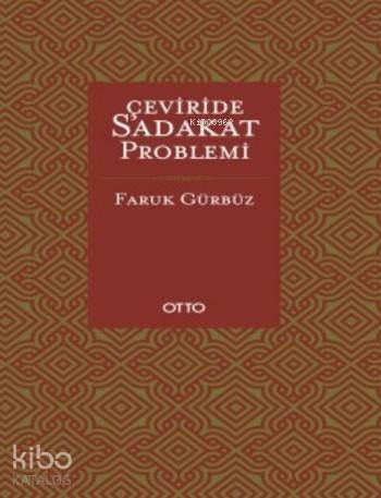 Çeviride Sadakat Problemi (Ciltli) - 1