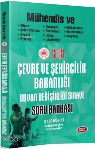 Çevre ve Şehircilik Bakanlığı Unvan Değişikliği Sınavı Mühendislik Grubu Soru Bankası 2019 - 1