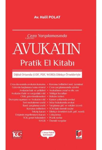 Ceza Avukatının Pratik El Kitabı - 1