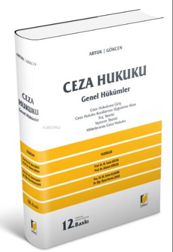 Ceza Hukuku Genel Hükümler - 1