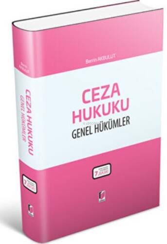 Ceza Hukuku Genel Hükümler - 1