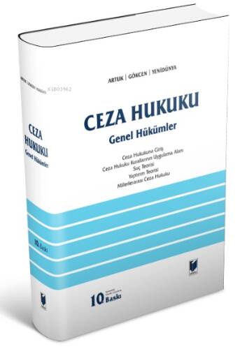 Ceza Hukuku Genel Hükümler - 1