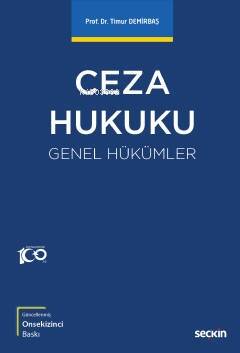 Ceza Hukuku Genel Hükümler - 1