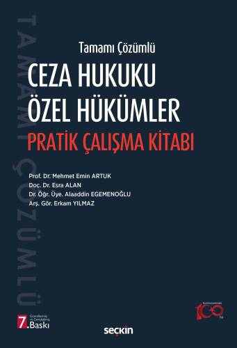 Ceza Hukuku Özel Hükümler Pratik Çalışma Kitabı - 1