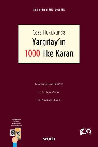 Ceza Hukukunda Yargıtay'ın 1000 İlke Kararı - 1