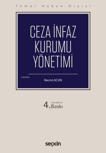 Ceza İnfaz Kurumu Yönetimi (THD) - 1