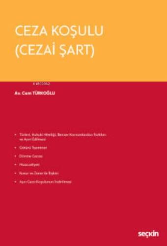 Ceza Koşulu (Cezai Şart) - 1