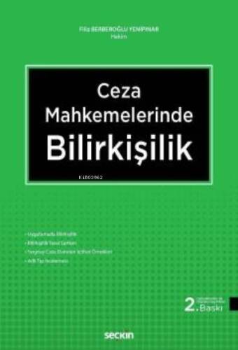 Ceza Mahkemelerinde Bilirkişilik - 1