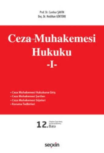 Ceza Muhakemesi Hukuku – 1 - 1