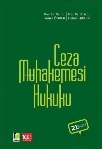 Ceza Muhakemesi Hukuku - 1