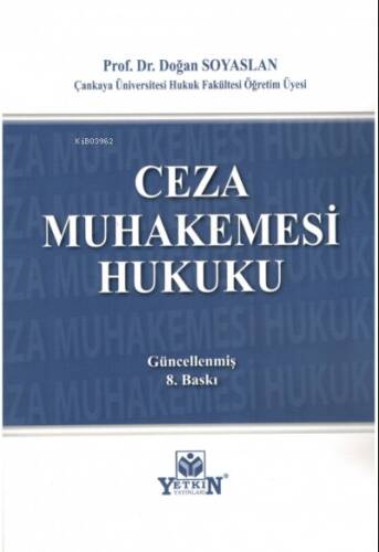 Ceza Muhakemesi Hukuku - 1