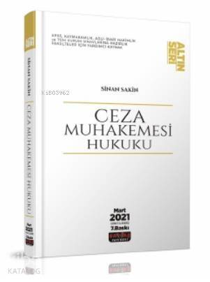 Ceza Muhakemesi Hukuku Altın Seri - 1