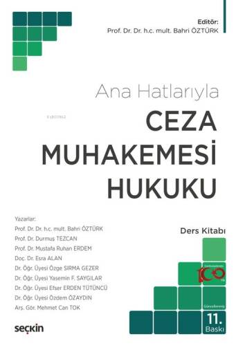 Ceza Muhakemesi Hukuku (Ana Hatlarıyla) - 1