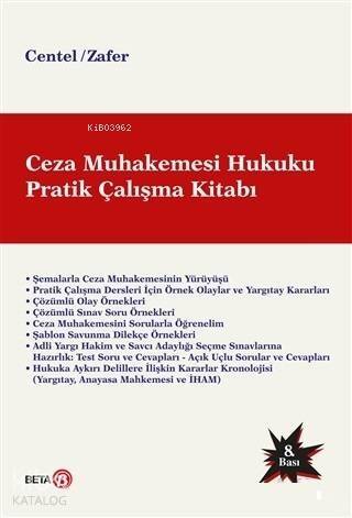 Ceza Muhakemesi Hukuku Pratik Çalışma Kitabı - 1