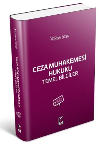 Ceza Muhakemesi Hukuku Temel Bilgiler - 1