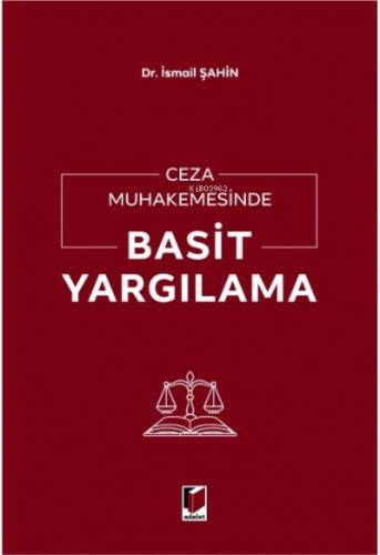 Ceza Muhakemesinde Basit Yargılama - 1