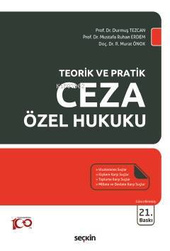 Ceza Özel Hukuku - 1