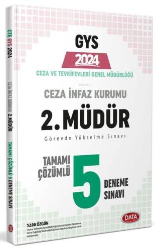 Ceza ve Tevkifevleri 2. Müdür GYS Tamamı Çözümlü 5 Deneme Sınavı - 1