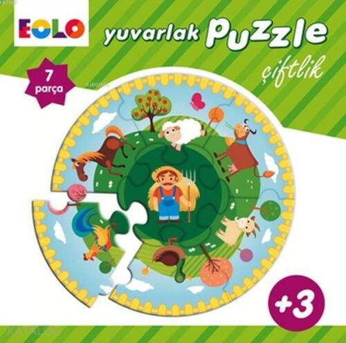 Çiftlik - Yuvarlak Puzzle - 1